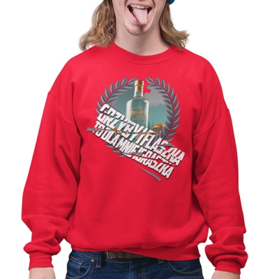 BLUZA grzyby GRZYBY FLASZKA